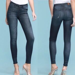 Judy Blue Skinny Fit Jeans Size 11 / 30 Dark Wash Stretch Denim